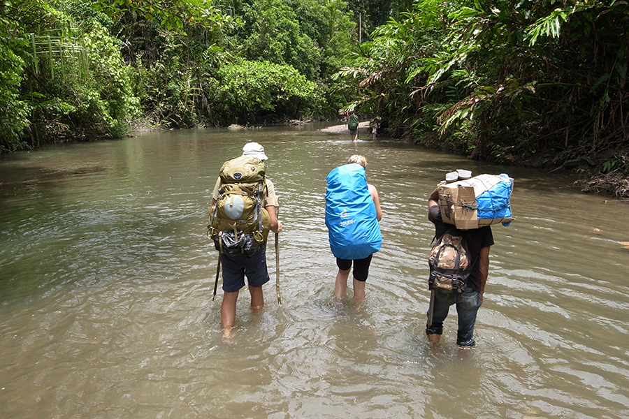 Trekking Across Seram
